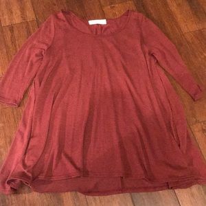 Urban Outfitters 1/4 Sleeve Tunic